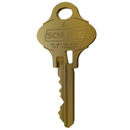 SCHLAGE Everest 29 Keyblank, S123 Keyway, Embossed Logo Only, 50 Pack 35-270 S123 (50PK)